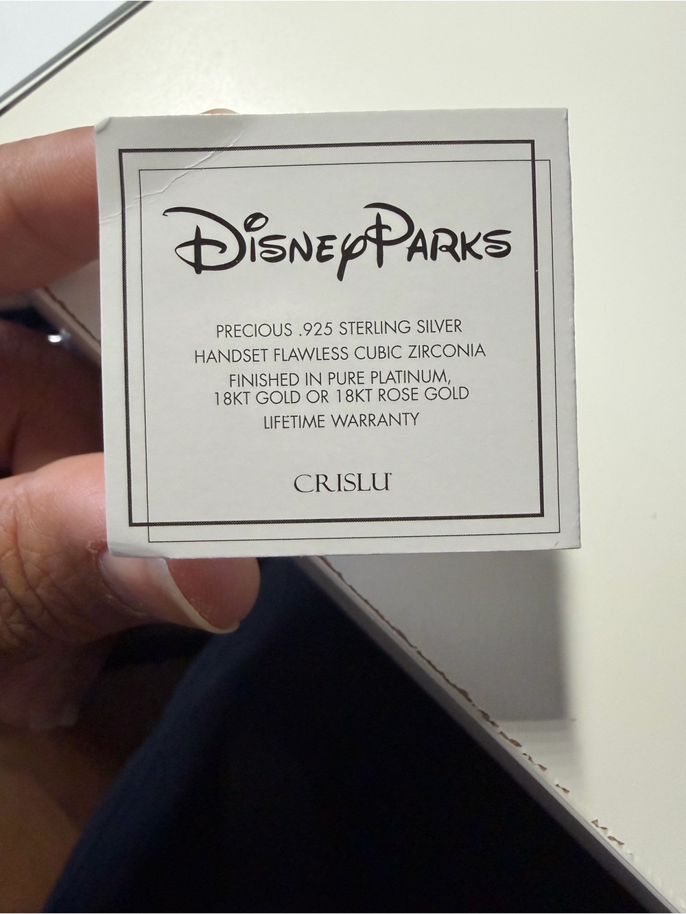Limited Edition Minnie Disney Parks Rose Gold Mouse Pendant Necklace - CRISLU - Picture 4 of 9